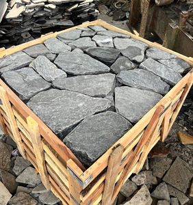 หินลายธงสีดำ Kota ที่มีพื้นผิวขรุขระตามธรรมชาติสำหรับทุกใบหน้าสวนภายนอกพื้นทางเดิน - Product Image 1