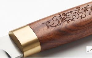 Cuchillos para Queso Hechos a Mano, Ecológicos, de Acero Inoxidable con Mangos de Madera, Elegantes Cubiertos Plateados para Bodas, Restaurantes de Alta Cocina y Hoteles - Product Image 2