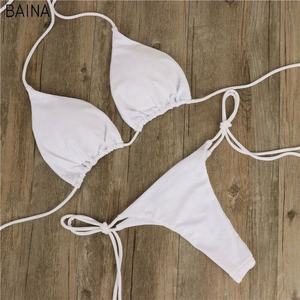 Ensemble de bikini élégant pour femmes, tenue de bain deux pièces, vêtements de plage, vacances d'été, maillot de bain de piscine, look moderne - Product Image 2
