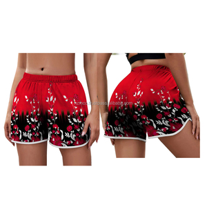 กางเกงขาสั้นผ้าระบายอากาศสำหรับผู้หญิงดีไซน์ล่าสุด - Product Image 4