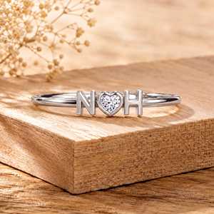 IGI Certified 0.30ct Heart Brilliant Cut Lab Grown Diamond Minimal 10K 14K 18K Solid Gold Diamond Engagement <b>Ring</b> Color E VVS - Product Image 1