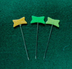 AA0153 Spool <b>Head</b> pins Butterfly <b>style</b> | <b>Head</b> Pins Peach Heart | For Dressmaker, Craft, Sewing Project and DIY Decoration - Product Image 5