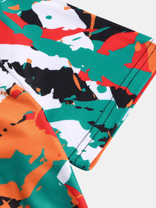 Multi Color Sublimation Printed T-Shirts New Designs Casual Summer Latest Designer T Shirts For Mens Custom Logo Label <b>TShirts</b> - Product Image 3