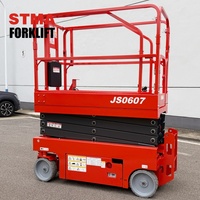 STMA Kleine 230 kg 5,8 m Elektrische Selbstfahrende Scherenhebebühnen Verfügbar in 5m, 6m, 7m, 13m Hubhöhe – Personenlifter zum Verkauf