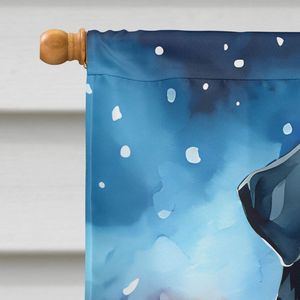 Rottweiler de poliéster multicolor grande, Bandera de Casa de Navidad, poste de manga de porche, cartel decorativo para patio, ilustraciones para colgar en la pared - Product Image 3