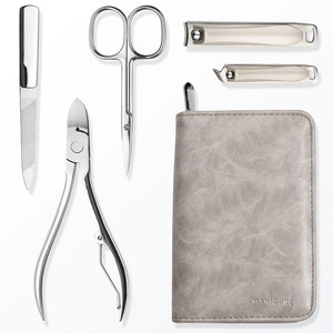 Stainless Steel <b>Manicure</b> <b>Kit</b> Professional Grooming <b>Kits</b> Nail Care Tools <b>Manicure</b> Set Nail Clippers Pedicure <b>Kit</b> - Product Image 3