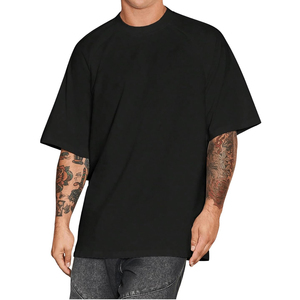 T-shirts pour hommes de haute qualité, personnalisés avec logo imprimé, style streetwear décontracté, faible MOQ, coton lourd, grandes tailles - Product Image 1