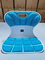 Cojín de Asiento Ergonómico Hecho a Mano de Alta Calidad, Alivio del Dolor de Espalda, Soporte Ortopédico, Desmontable, Lavable, Patrón Vintage, 100%