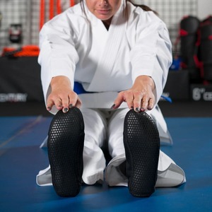 ZARSAH EXPORTS Calcetines Negros Unisex de Malla para Entrenamiento de Kung Fu, Transpirables, Antideslizantes, para Artes Marciales, GEN 3, Nailon, 3cm - Product Image 2