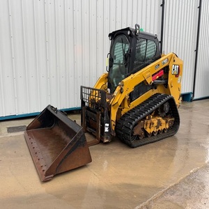 Cat 246D 95% New Original Caterpillar Cat 246D Secondhand Mini Skid Steer Loader Cheap Price Used 4x4 <b>Wheel</b> Drive <b>Small</b> Loader - Product Image 3