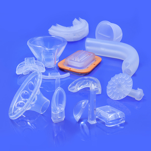 Mascarillas faciales de silicona de grado médico personalizadas silicona líquida transparente suave con servicio de procesamiento de moldeado y corte - Product Image 5