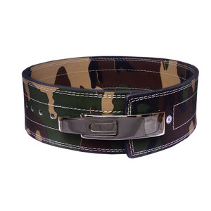 <b>Leather</b> Powerlifting Weightlifting Lever Belt Back Support Training Weightlifting Lever Belt For Adult - Product Image 3