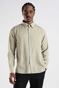 Chemise en lin pure à manches longues pour homme – Nouvelle collection été – Haut en lin oversize tendance - Product Image 2