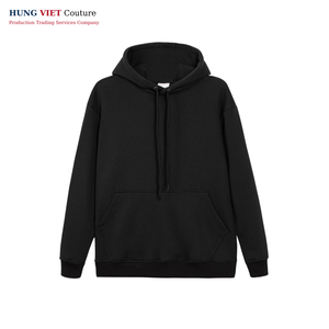 Automne et hiver sweats à capuche lourds personnalisés imprimés en peluche et épaissi couleur unie marque de mode pour hommes personnalisée - Product Image 2
