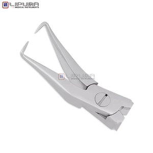 Pince professionnelle légère en acier inoxydable pour extensions de cheveux à micro-anneaux, outil antidérapant pour l'installation et le retrait des perles - Product Image 3