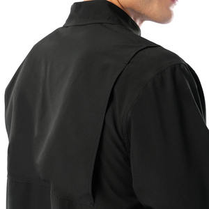 Camisas de Pesca de Manga Corta para Hombre, con Logotipo Personalizado, 100% Poliéster, Ligeras, Transpirables, Resistentes al Viento (50), con Bolsillo con Cremallera Oculta y Botones - Product Image 5