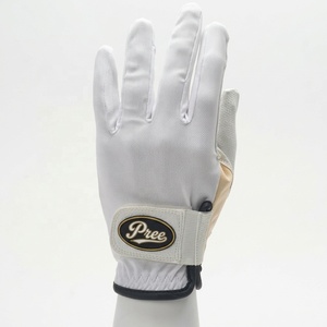 Gants de sport ODM personnalisés pour adultes, pour pickleball, blancs, à doigts entiers, antidérapants, motif uni, respirants, en polyester/coton, à enfiler - Product Image 1