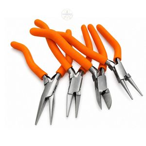Luminex Jewelry <b>Pliers</b> <b>Set</b> 4Pcs Stainless Steel Tapered Baguette Cut For DIY Jewelry Setting - Product Image 1