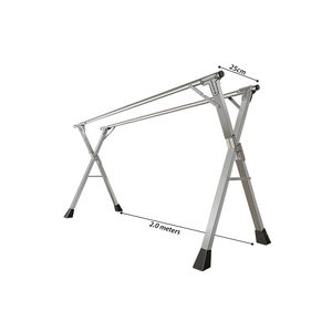 Tendedero de Ropa Portátil de 2 m, Plegable y Ahorrador de Espacio, Duradero y Fácil de Usar, para Interiores y Exteriores - Product Image 4
