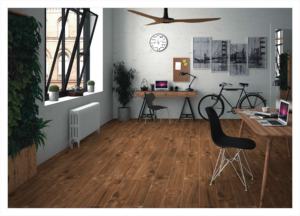 Tablón de porcelana mate de textura suave 8x48, desarrollado para una alineación natural, continuidad visual y un característico de superficie estable. - Product Image 5