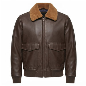 New Arrival High Quality Breathable Best Material Made <b>Leather</b> <b>Jackets</b> Design Your Own Different Style <b>Leather</b> <b>Jackets</b> - Product Image 2
