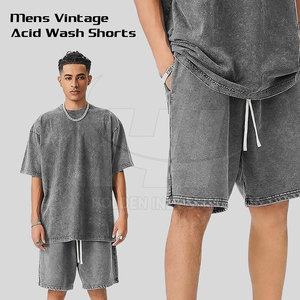Nuevos shorts con lavado ácido de marca privada en venta, servicio OEM, precio al por mayor, diseño personalizado. - Product Image 3