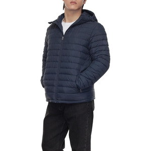 เสื้อแจ็คเก็ตพัฟเฟอร์แบบหนา กันน้ำ สำหรับกิจกรรมกลางแจ้ง แบบ unisex  รับผลิตตามแบบ (OEM) พร้อมปักโลโก้  คอตั้งแบบ Bubble  ตกแต่งด้วยผ้าแบบ Patchwork  มีฮู้ด - Product Image 2