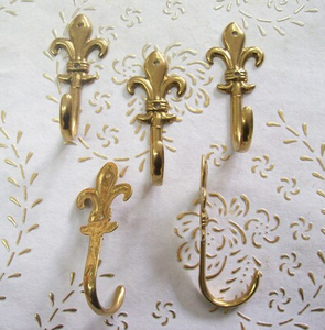 <b>Wall</b> Mounted Brass <b>Hooks</b> Best Selling Bedroom Kitchen Entryway Coat Bag Towel <b>Key</b> <b>Hook</b> Hot Sale - Product Image 1
