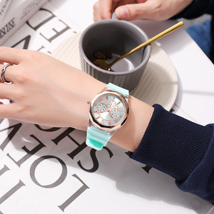 Reloj de pulsera de cuarzo redondo para estudiantes, colorido, con correa de silicona impermeable, de aleación, venta al por mayor de fábrica, novedad 2026 - Product Image 5