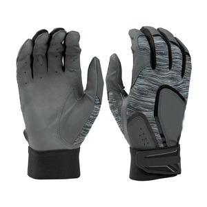 Gants de frappe de baseball en cuir haute performance, pour droitier et gaucher, imperméables, ajustement personnalisé, OEM, vente en gros, gants de sport - Product Image 3