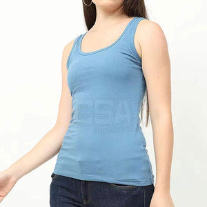 เสื้อกล้ามผู้หญิงอินเทรนด์ทรงเข้ารูป ผ้าบางเบา ระบายอากาศได้ดี เหมาะสำหรับใส่ไปยิมและใส่ลำลอง - Product Image 2
