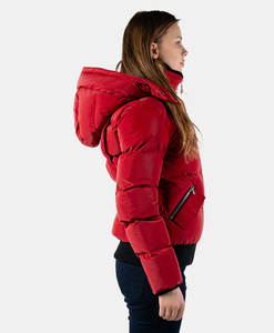 Chaqueta Premium Acolchada para Mujer, para Invierno, Informal, para Uso en Exteriores, Resistente al Viento, con Cierre de Cremallera y Bolsillos Laterales - Product Image 2