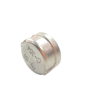 ฝาครอบกลมเกลียวสแตนเลสคุณภาพสูงขนาด 1-1/2 นิ้ว รับผลิตแบบ OEM/ODM บรรจุภัณฑ์ตามสั่ง พื้นผิวเรียบ สำหรับอุตสาหกรรมหลากหลายประเภท - Product Image 1