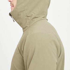 Chaqueta Bomber Softshell para Hombre, Servicio Personalizado OEM, Resistente al Viento y Transpirable, Diseño Frontal Bordado, Informal, para Invierno - Product Image 4