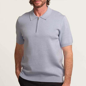 เสื้อโปโลทรงหลวมสำหรับผู้ชาย ผลิตจากผ้าฝ้ายผสมที่ทนทาน พร้อมดีไซน์กระดุมแบบคลาสสิก เหมาะสำหรับการเดินทางและสวมใส่ในชีวิตประจำวัน - Product Image 5