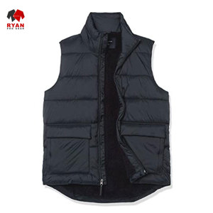 Chalecos Acolchados con Cierre de Cremallera y Diseño Personalizado Ryan Pro Gear para Hombre con Logotipo Personalizado y Patrón Sólido - Product Image 2