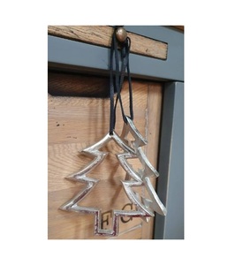 Lightweight Metal Hanging <b>Tree</b> <b>Ornament</b> For <b>Tree</b> Decoration Natural Wood Craft For Home And Office - Product Image 1