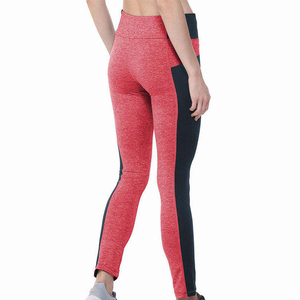 Factory Direct Sale Women High Quality Lightweight High Waist Solid Ankle-Length Fashionable Yoga <b>Leggings</b> Spandex/Nylon <b>Pockets</b> - Product Image 3