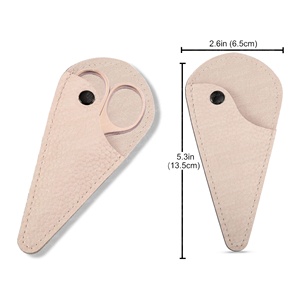Tijeras de maquillaje de acero inoxidable de alta calidad, herramienta de belleza de hoja curva para uñas, Tijera para cutículas, juego de manicura, precio al por mayor - Product Image 6