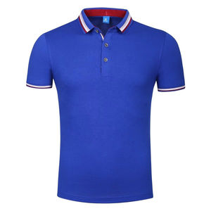 Camiseta Polo Unisex de Alta Calidad Lista para Enviar, 100% Algodón, Deportiva, Lisa, Roja con Patrón Sólido, Precios al por Mayor - Product Image 4