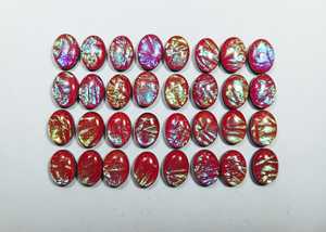 Vidrio Dicroico al por Mayor con Efecto Espectro Brillante para la Fabricación de Joyas, Gemas Creadas en Laboratorio de un Mayorista de Jaipur - Product Image 2