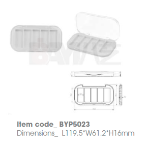 Emballage compact en plastique personnalisé avec couvercle transparent à rabat, 5 couleurs, conteneur vide pour anticernes, blush, fard à paupières et bronzer - Product Image 1