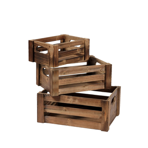 Wholesale Farmhouse Nesting Wooden <b>Kitchen</b> Storage <b>Basket</b> Storage <b>Baskets</b> for Pantry for Home Decor from Vietnam - Product Image 2