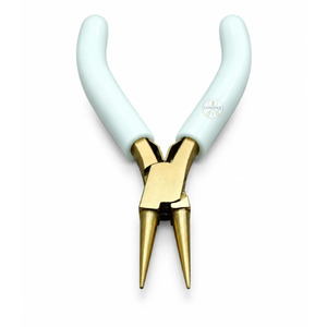 คีมจับเครื่องประดับปลายมนสีทองพร้อมด้ามจับสีลาเวนเดอร์ - Product Image 6