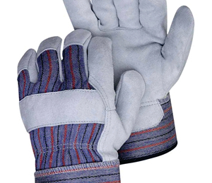 Gants de travail en cuir robuste Spirit Chill, respirants, imperméables, anti-chimiques, à revers conique, 11 oz, lisses, avec logo personnalisé, taille XS - Product Image 3