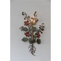 Candélabre en métal doré style perroquet français vintage, support décoratif de luxe pour bougies coniques avec base en céramique, décoration de table