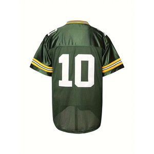 Maillots de football personnalisés en polyester à manches courtes, anti-humidité, pour jeunes, directement de l'usine - Product Image 3