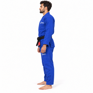 Kimono Ligero Preencogido para BJJ (Jiu Jitsu Brasileño) para Hombre y Mujer, Uniforme de Jiu Jitsu Brasileño para Adultos, Chaqueta y Pantalones con Cinturón Gratis, Kimono Personalizado - Product Image 2