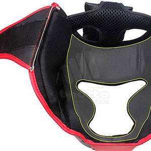 Protège-tête de boxe MMA en cuir léger de haute qualité, design personnalisé, équipement de combat protecteur - Product Image 2