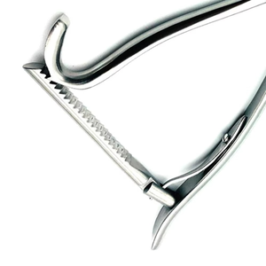 Pinzas de sujeción de huesos Kern de primera calidad |   Instrumentos de Acero Inoxidable para Reducción de Fracturas Ortopédicas con Mordazas Dentadas y Bloqueo de Trinquete Deslizante - Product Image 3